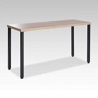 ИНГАР 2/ТТ стол письменный 140x75x55, дуб беленый/черный