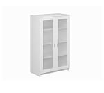 БРИМНЭС / СИРИУС тумба ИКЕА / IKEA 2 двери со стеклом 78х123 белая | изображение 3