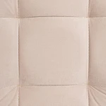 Стул обеденный Medeo, велюр, 47х56х89, молочный/черный, (Porsche 2) | изображение 6