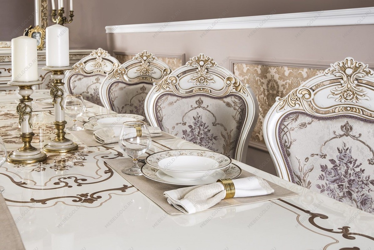 Стол Алсу белый глянец | изображение 4