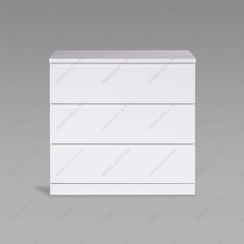 Варма Прайм 3 комод 80x77x48, белый | изображение 1