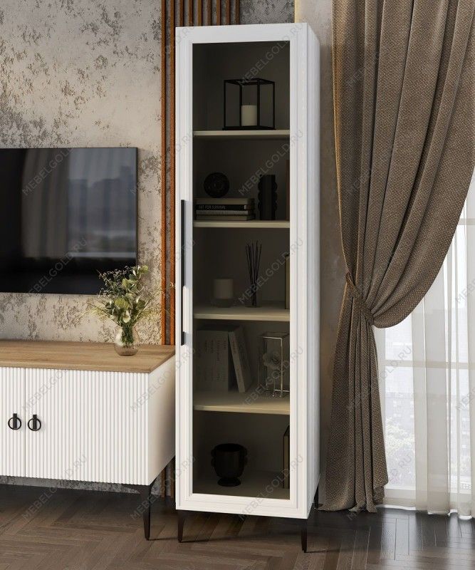 Витрина Стелла 1-ств белый | изображение 2