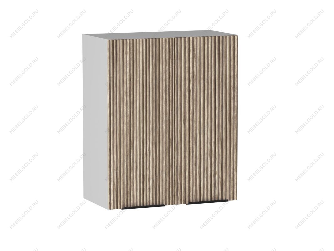 Шкаф ШГ-60 2-х дверный, Ватель (600*316*720) Дуб рейка темный, 23546