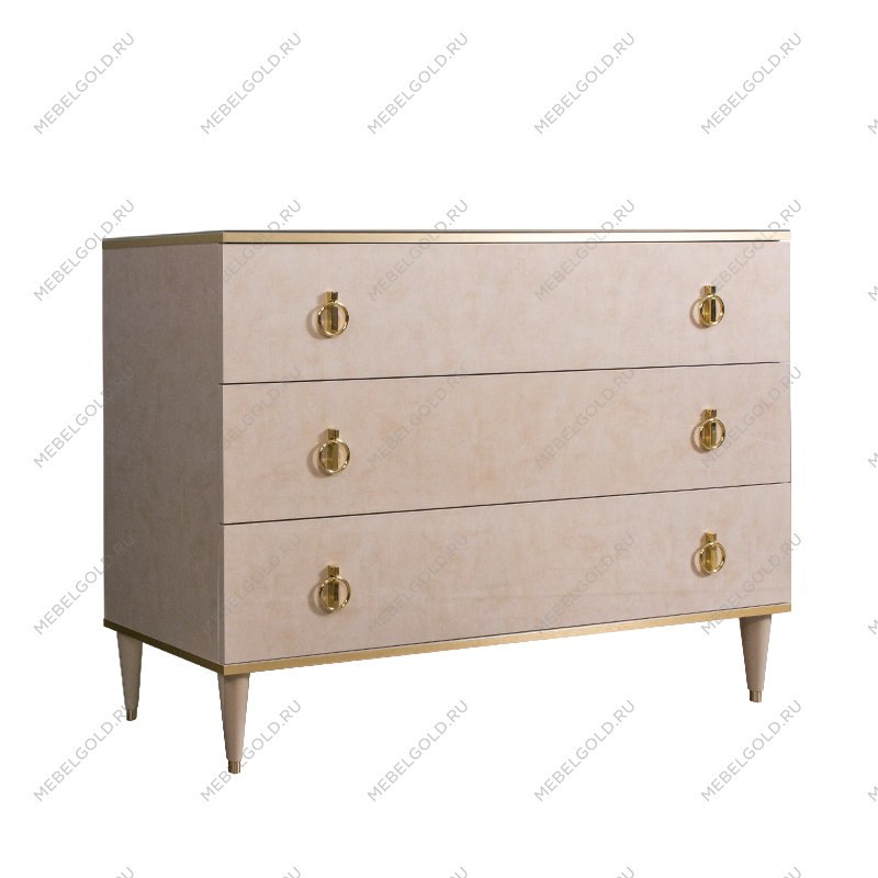 Комод Римини (Латте/Золото) РМКМ-1