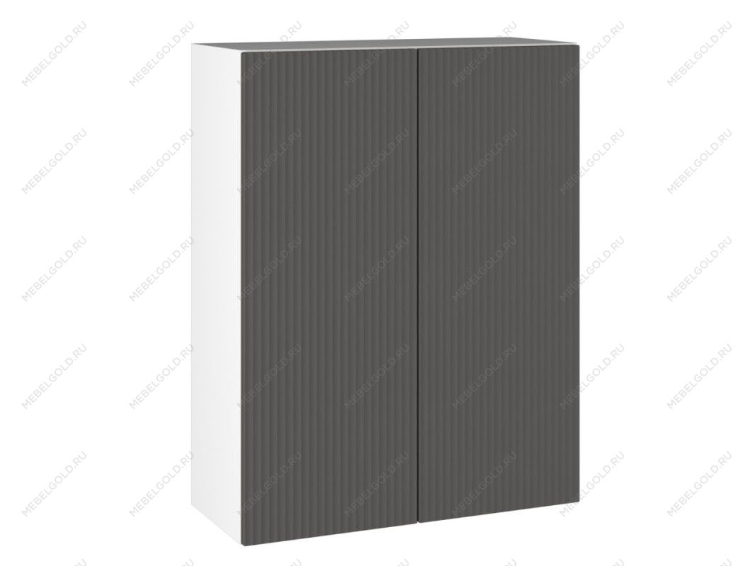 Шкаф 960 ШГ-75, Виста (750*316*960) Экокожа Серый, 26724