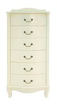 Комод Джульетта узкий 6 ящ. (дуб шампань) | изображение 1