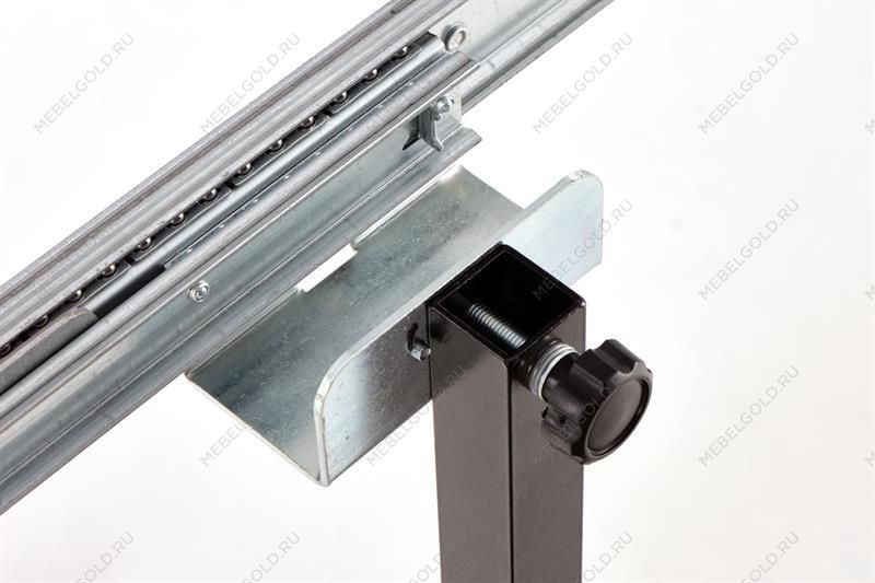 Стол обеденный Halmar INFERNO раскладной (дуб натуральный/черный) | изображение 4