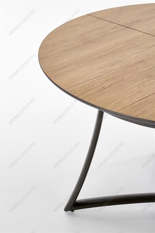 Стол обеденный Halmar MORETTI, раскладной (дуб натуральный/черный) | изображение 8