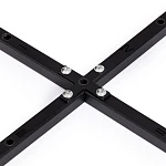 Стул обеденный Bari, ткань велюр, 46х55х89, молочный/черный, (Porsche 2) | изображение 11