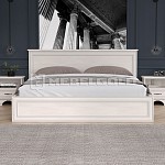 Кровать Тиффани 180 с подъемным механизмом вудлайн кремовый | изображение 1