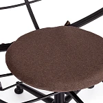 Кресло CLOUDE, рогожка/металл, 97х98х90-96см, коричневый, 3М7-147 | изображение 11