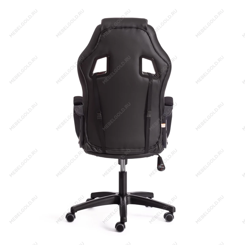 Кресло DRIVER (22), кож/зам/ткань, черный/черный, 36-6/TW-11 | изображение 3