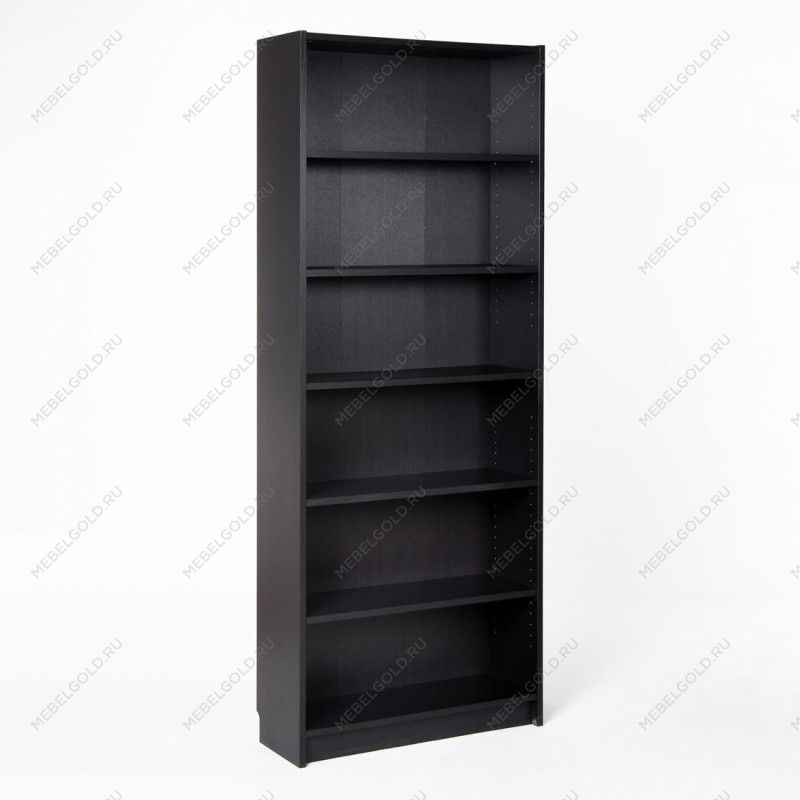 МАЛЬМ / VARMA Стеллаж ИКЕА / IKEA 80, 80x200x28, шпон, черный | изображение 1