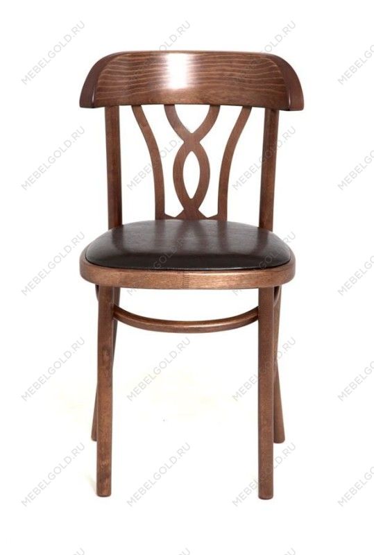 Стул Астра Восьмерка мягкий (темный тон, экокожа коричневая) | изображение 4