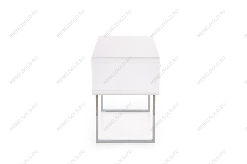 Стол компьютерный Halmar B-30 (белый/хром) | изображение 4