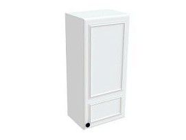 Шкаф ШГ-45, Бьянка (450*320*960) Белый, 21128