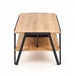 Стол журнальный Halmar VOLTA (дуб золотой/черный) | изображение 1