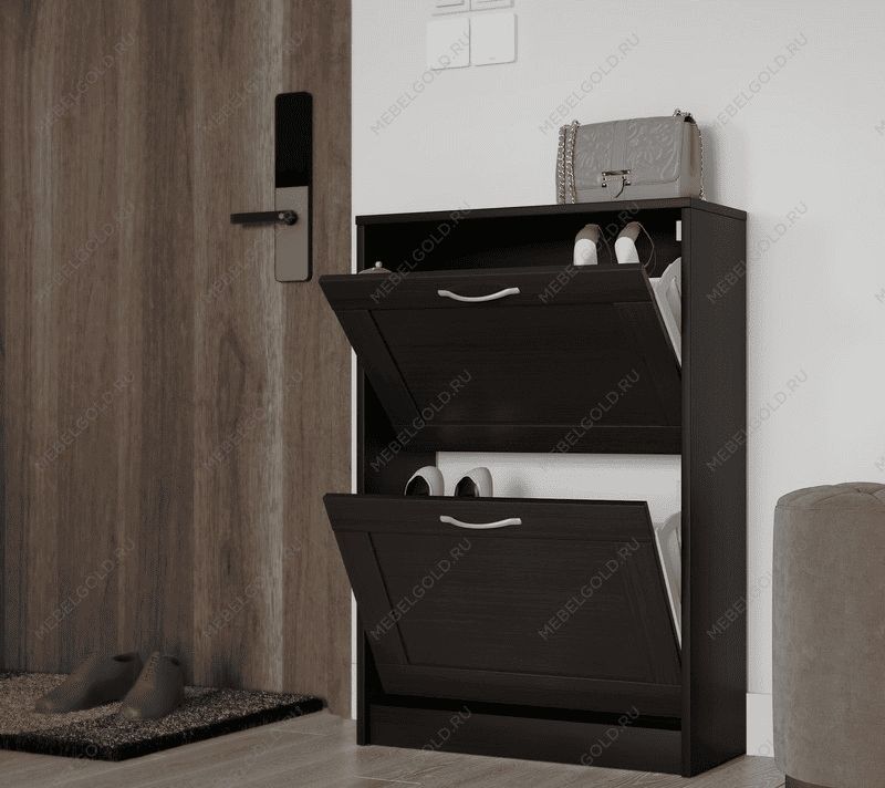 БРИМНЭС / СИРИУС тумба ИКЕА / IKEA для обуви 60х89 Дуб Венге | изображение 4