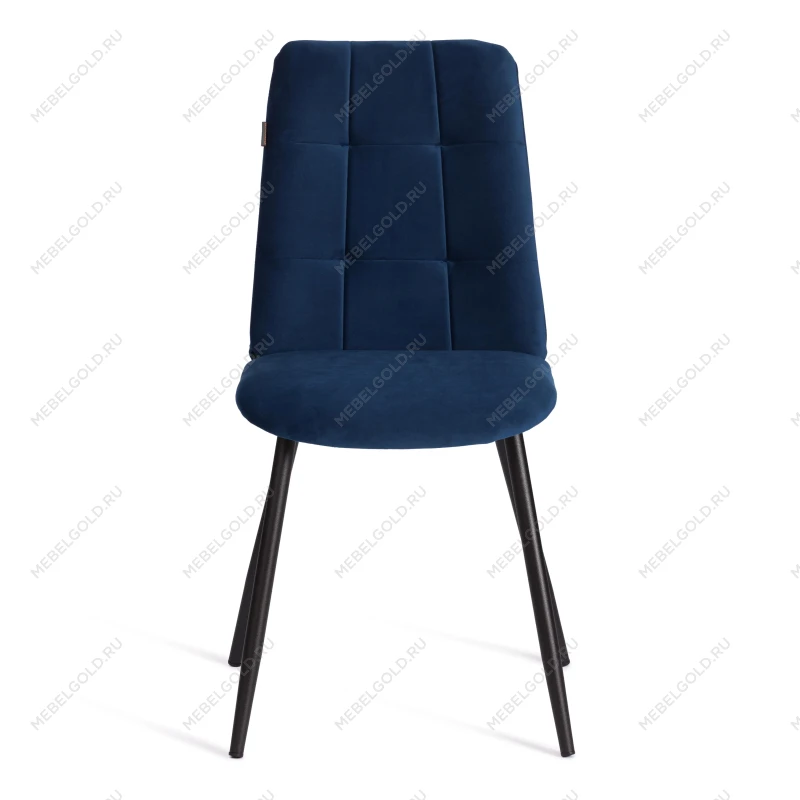 Стул обеденный Asti (2 шт. в упаковке), TREND, велюр, Blue (синий), 50х55х93 | изображение 4