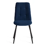 Стул обеденный Asti (2 шт. в упаковке), TREND, велюр, Blue (синий), 50х55х93 | изображение 4