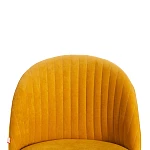 Кресло MELODY, велюр Clermon, горчичный, 170 | изображение 6