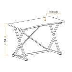 Стол GD-05, Black (черный) | изображение 5