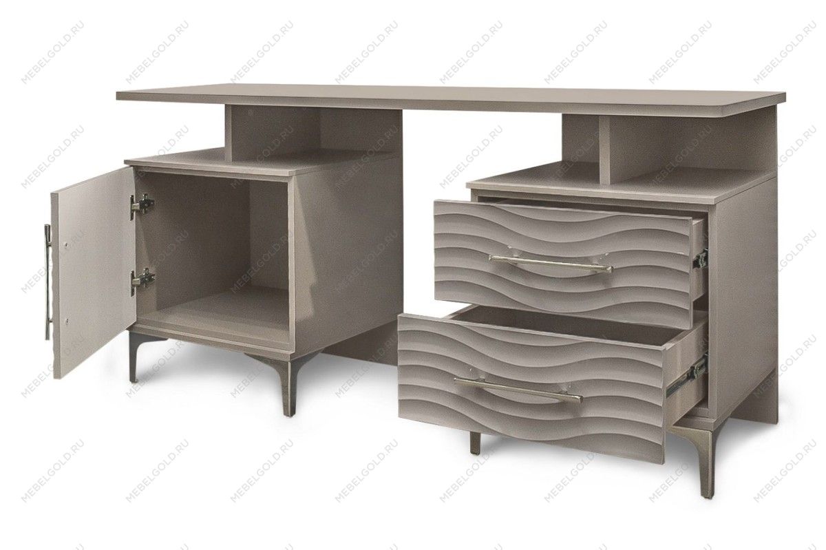 Туалетный столик Гравита серый камень глянец | изображение 1