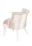 Кресло Бархат (эмаль белая/30 - бежевый) | изображение 2