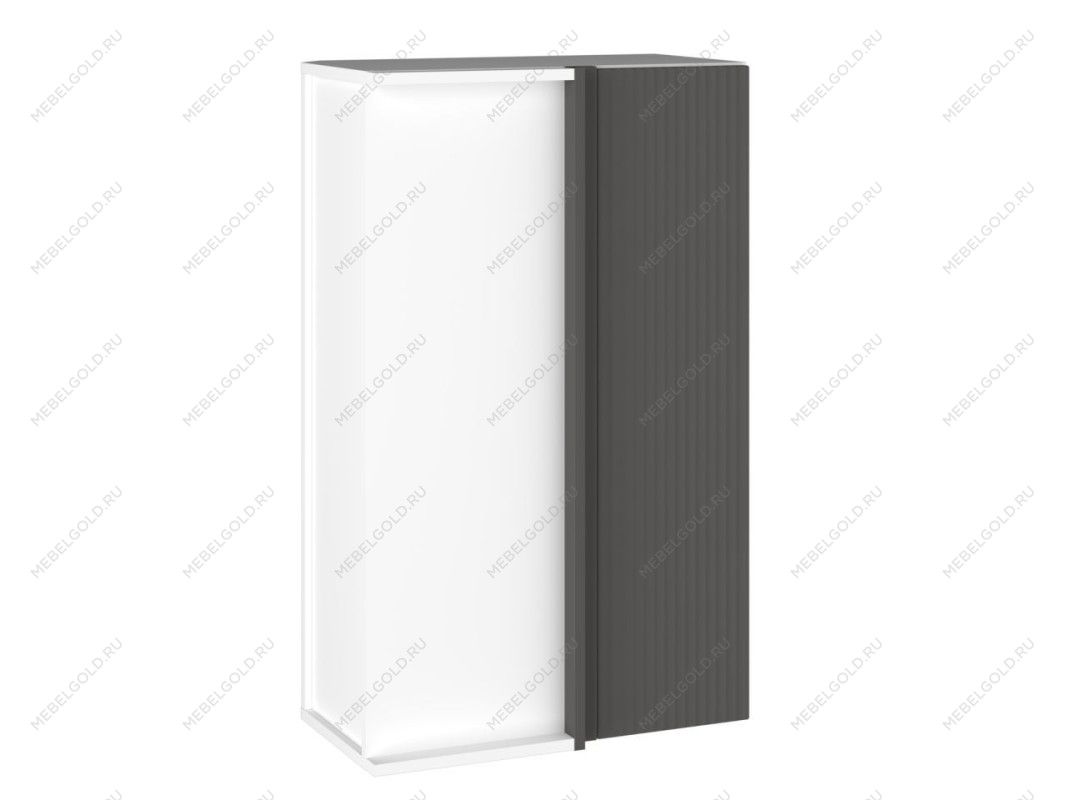 Шкаф 960 ШВП-60 правый, Виста (600*350*960) Экокожа Серый, 26719