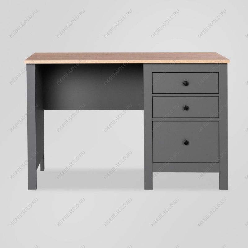 САГА стол письменный 120х56 серый/ясень | изображение 1