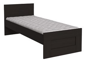 БРИМНЭС / СИРИУС кровать одинарная ИКЕА / IKEA 80х200 Дуб Венге