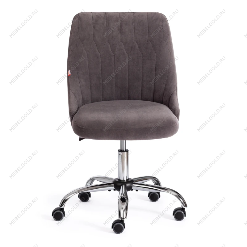 Кресло SWAN, флок, серый, 29 | изображение 4