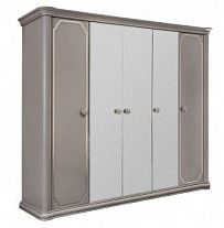 Шкаф Лали 5-дверный серый камень