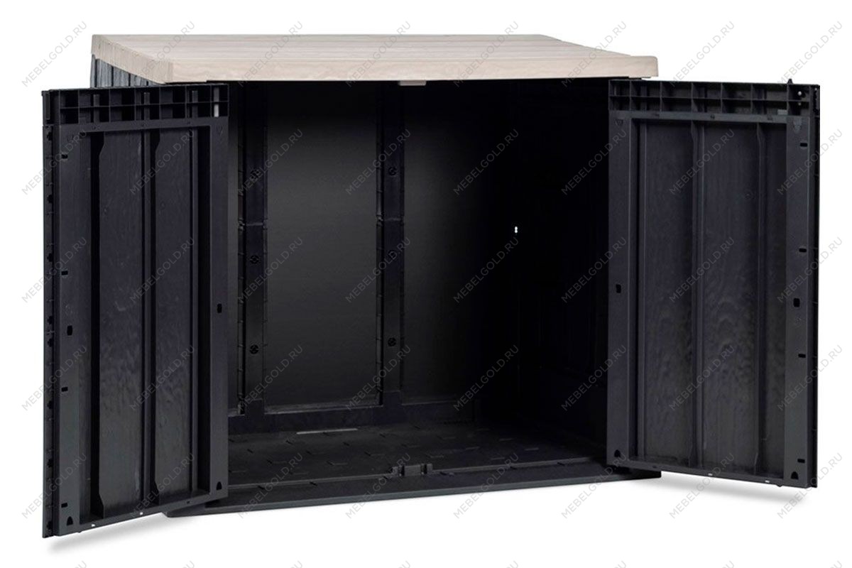 Ящик пластиковый TOOMAX STORA WAY PLUS XL 1270л, антрацит/светло-серый | изображение 2