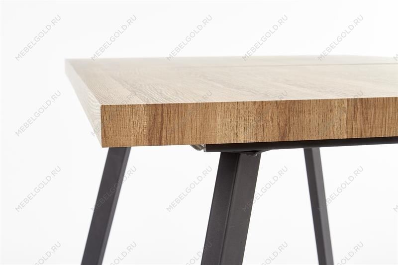 Стол обеденный Halmar BERLIN, раскладной (орех/черный) | изображение 7