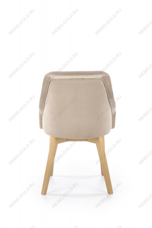 Стул кухонный Halmar TOLEDO 2 (дуб медовый/solo 252) | изображение 4