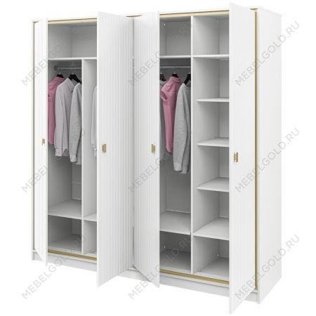 Шкаф Люксор MH-042-07 белый глянец | изображение 1