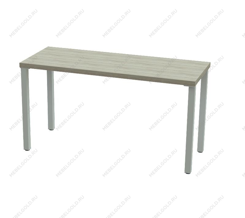 ИНГАР стол письменный ИКЕА / IKEA 1/ТТ 120x75x55, дуб беленый/белый | изображение 2