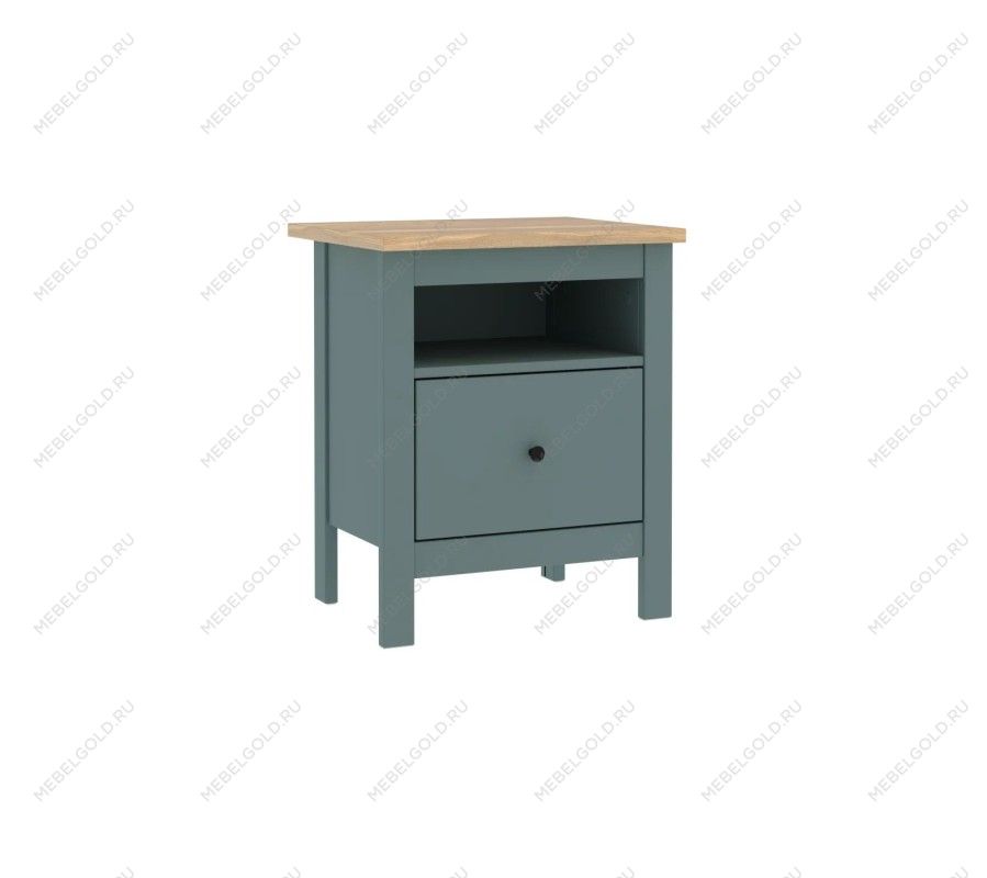 САГА тумба темно-бирюзовая/ясень | изображение 3