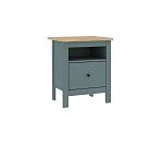 САГА тумба темно-бирюзовая/ясень | изображение 3