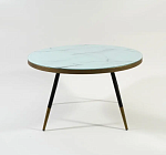 Стол журнальный Signal VEGA B (мраморный эффект/черный) | изображение 2