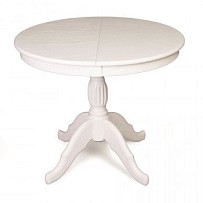 Стол обеденный Лилия-0090 (белая эмаль)