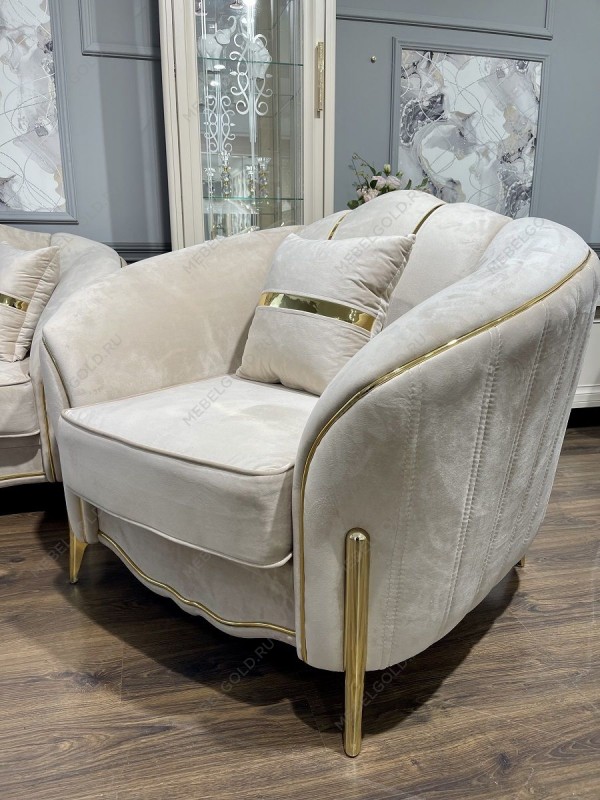 Комплект Лара бежевый золото | изображение 8