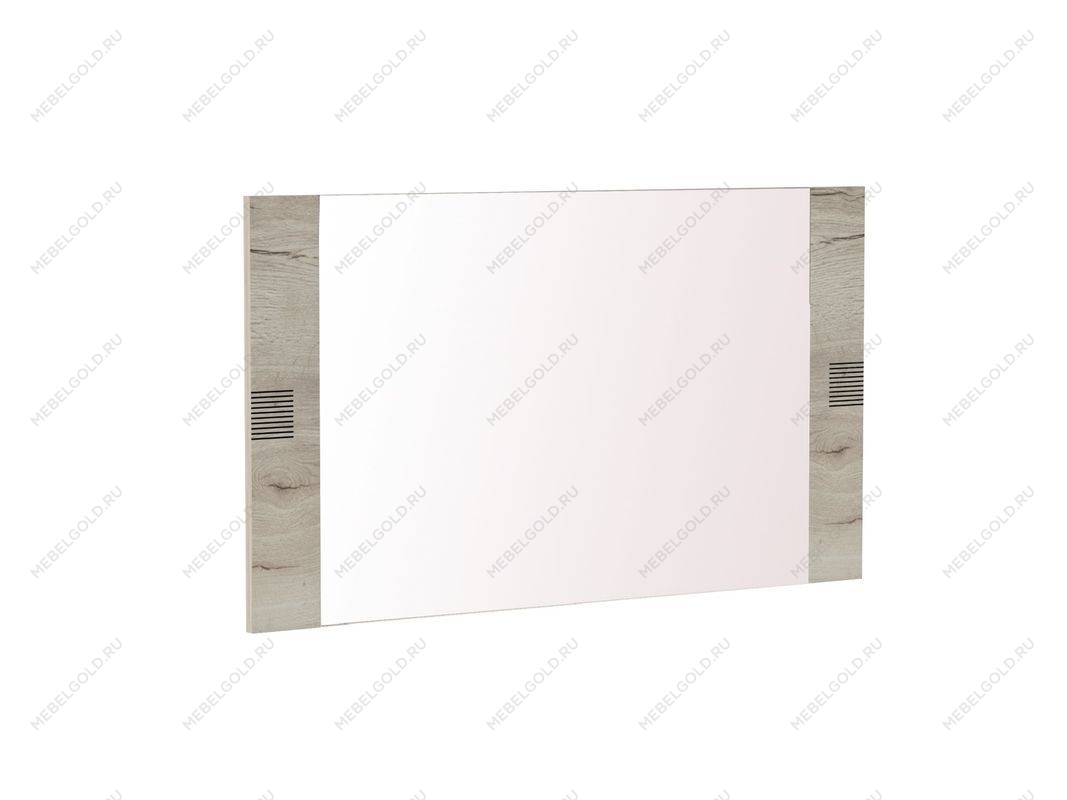 Зеркало малое NEW, Мале (900*20*508) Дуб галифакс белый, 11232