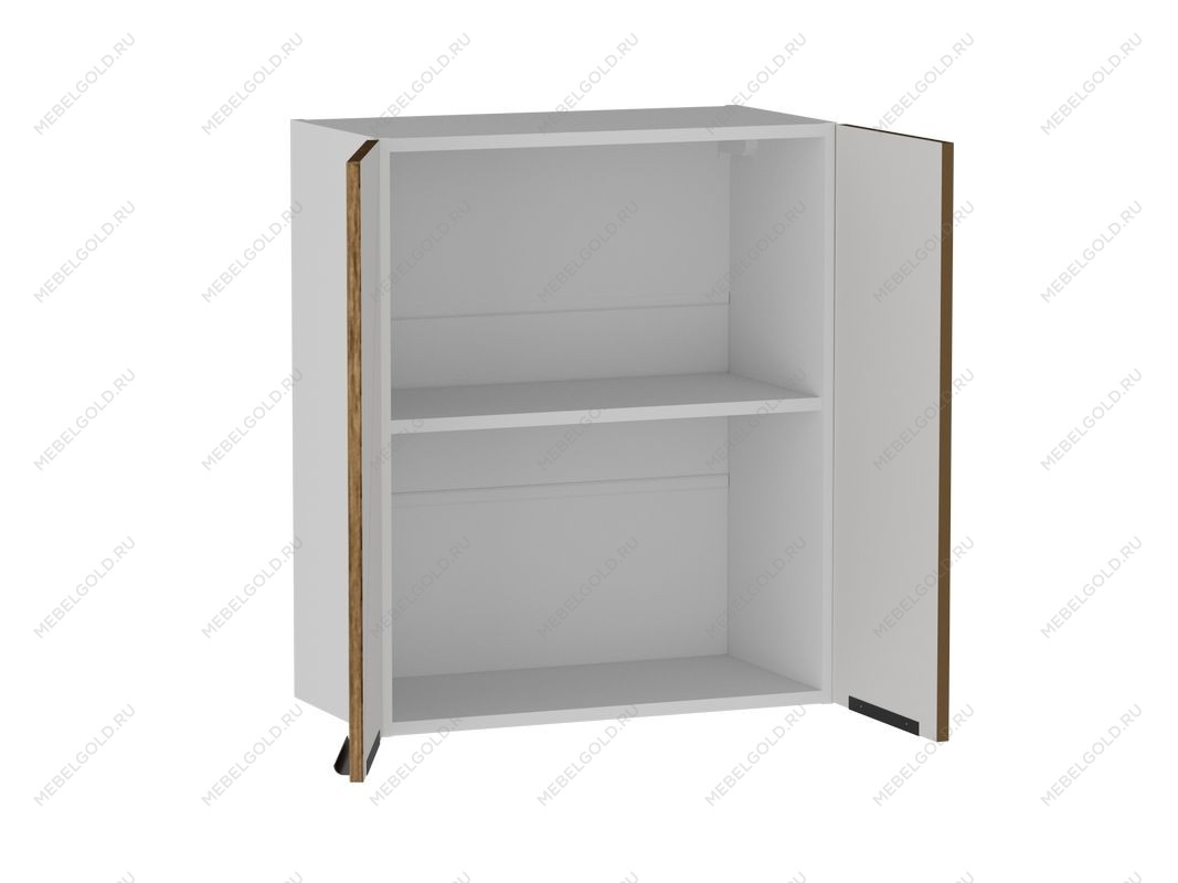 Шкаф ШГ-60 2-х дверный, Ватель (600*316*720) Дуб рейка шоколад, 23346 | изображение 1