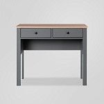 САГА стол туалетный 92х45 серый/ясень | изображение 1