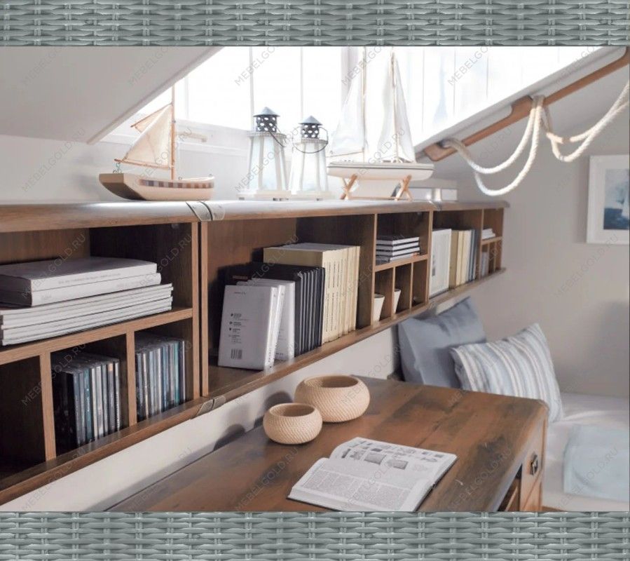 Полка Индиана JPOL/120 дуб саттер | изображение 3