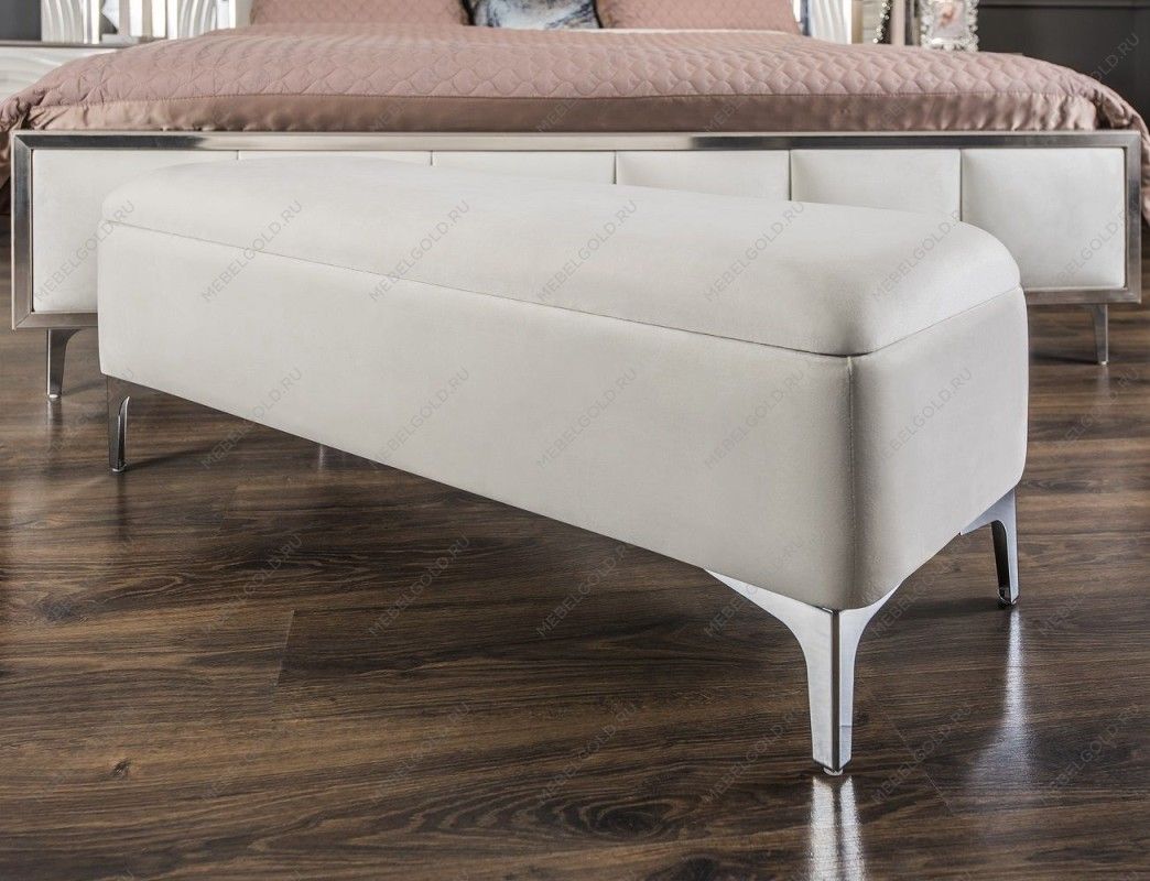 м. Марьина Роща - Банкетка Гравита серый камень | изображение 4