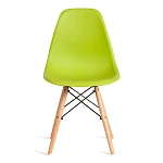 Стул CINDY (EAMES) (mod. 1801), дерево бук/металл/сиденье пластик, 45x51x82 см, Olive (оливковый) | изображение 4
