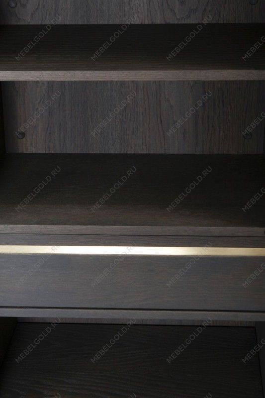 Витрина однодверная Сидней, дуб графит, левая | изображение 5